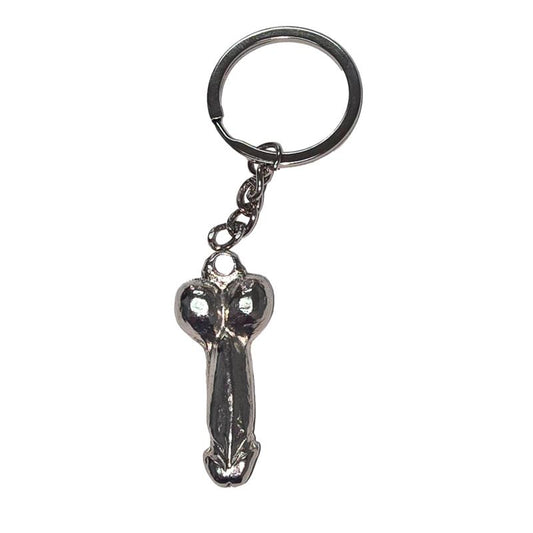 DIVERTY SEX - PENIS-SHAPED METAL KEYCHAIN