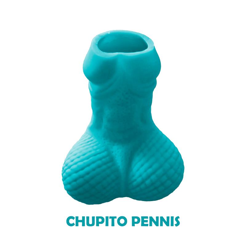 DIVERTY SEX - PENIS SHAPED SHOT GLASS BLUE