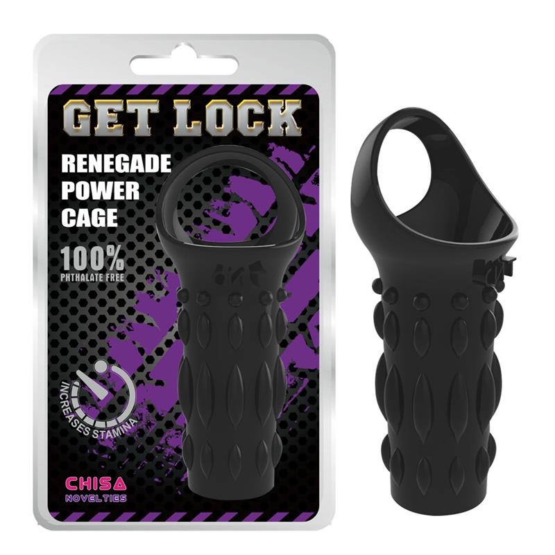 CHISA - PENIS SLEEVE 11.5 CM BLACK