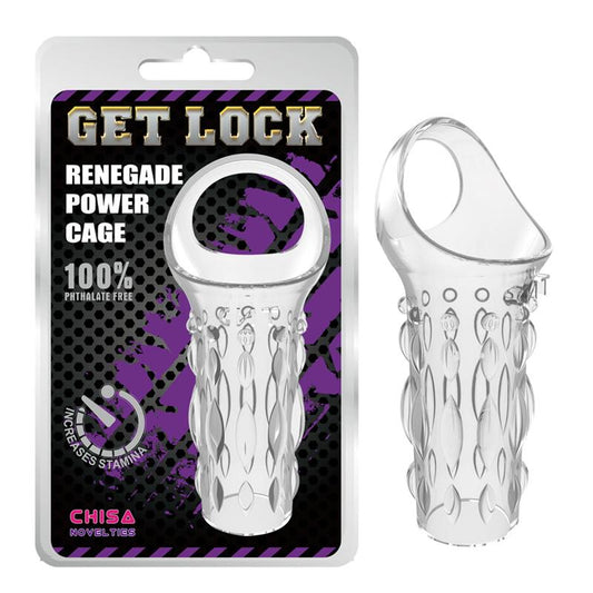 CHISA - PENIS SLEEVE 11.5 CM CLEAR