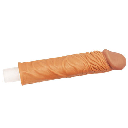 LOVETOY - PENIS SLEEVE ADD 2 PLEASURE X TENDER BROWN