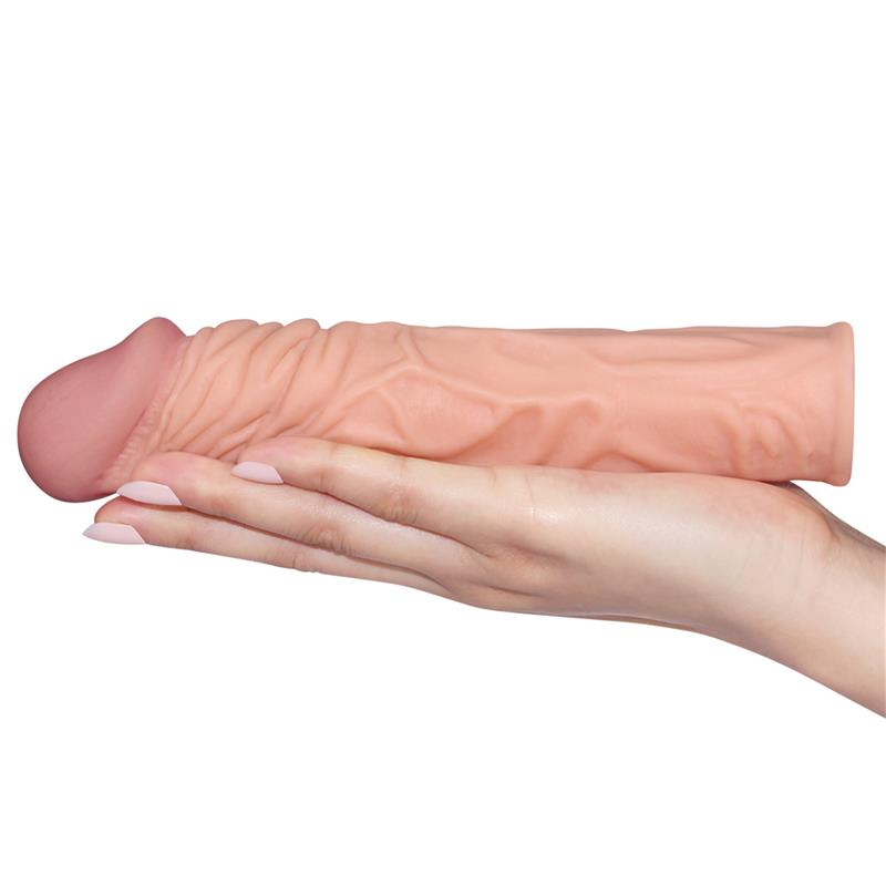 LOVETOY - PENIS SLEEVE ADD 2 PLEASURE X TENDER FLESH
