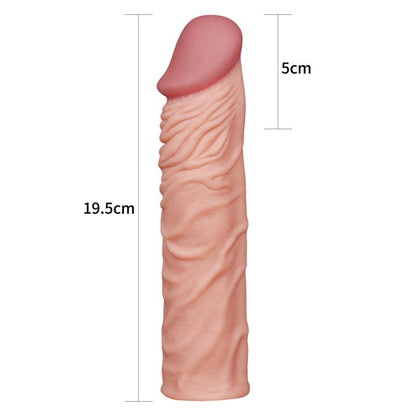 LOVETOY - PENIS SLEEVE ADD 2 PLEASURE X TENDER FLESH