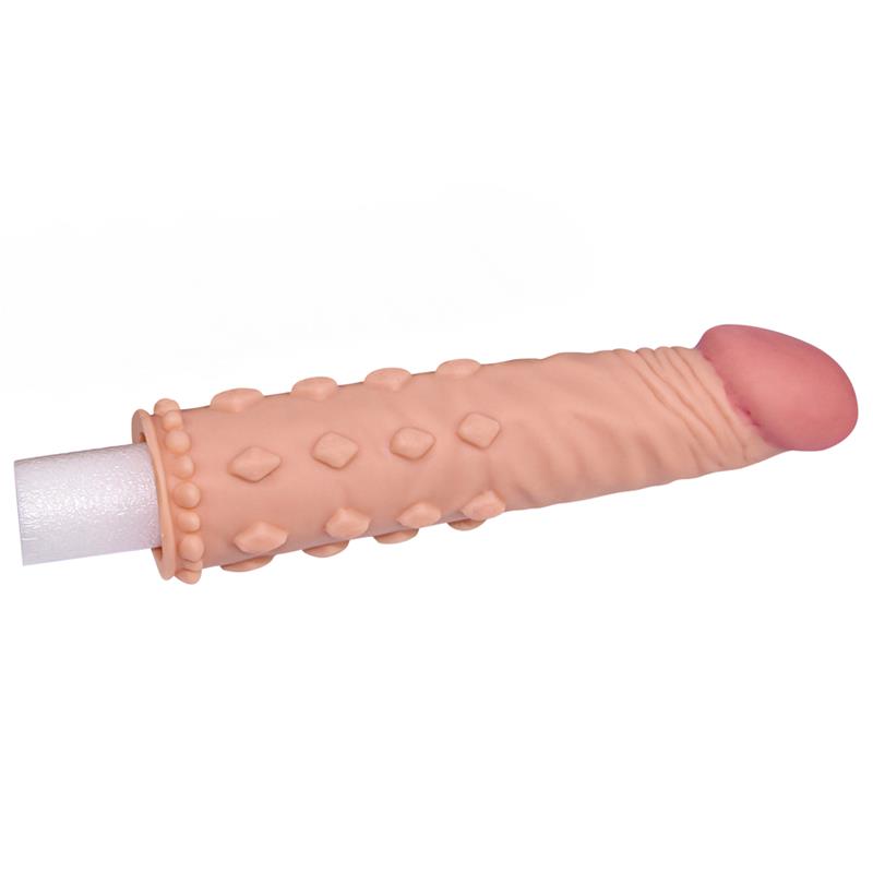 LOVETOY - PENIS SLEEVE ADD 2 PLEASURE X TENDER FLESH
