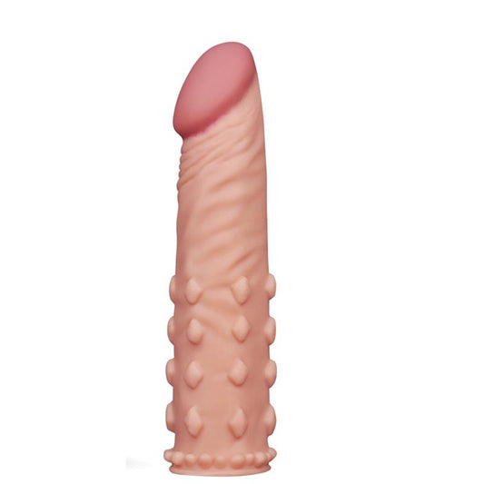 LOVETOY - PENIS SLEEVE ADD 2 PLEASURE X TENDER FLESH