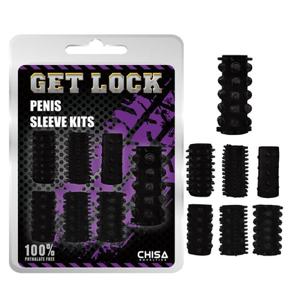 CHISA - PENIS SLEEVE KITS-BLACK