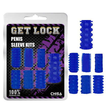 CHISA - PENIS SLEEVE KITS-BLUE