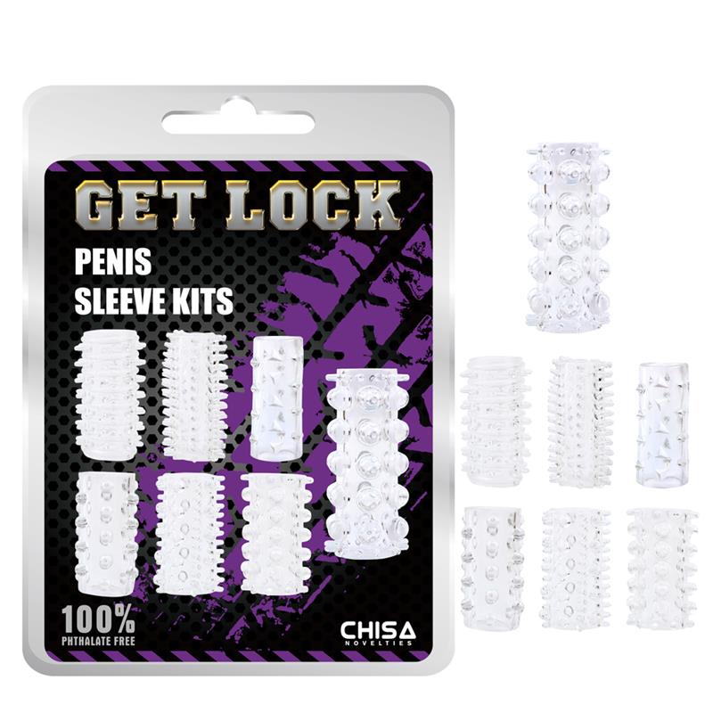 CHISA - PENIS SLEEVE KITS-CLEAR