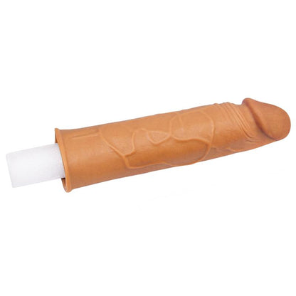 LOVETOY - PENIS SLEEVE PLEASURE X TENDER BROWN