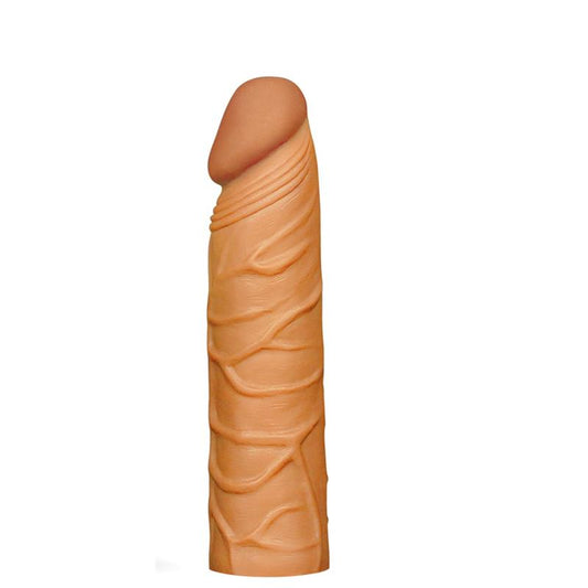 LOVETOY - PENIS SLEEVE PLEASURE X TENDER BROWN