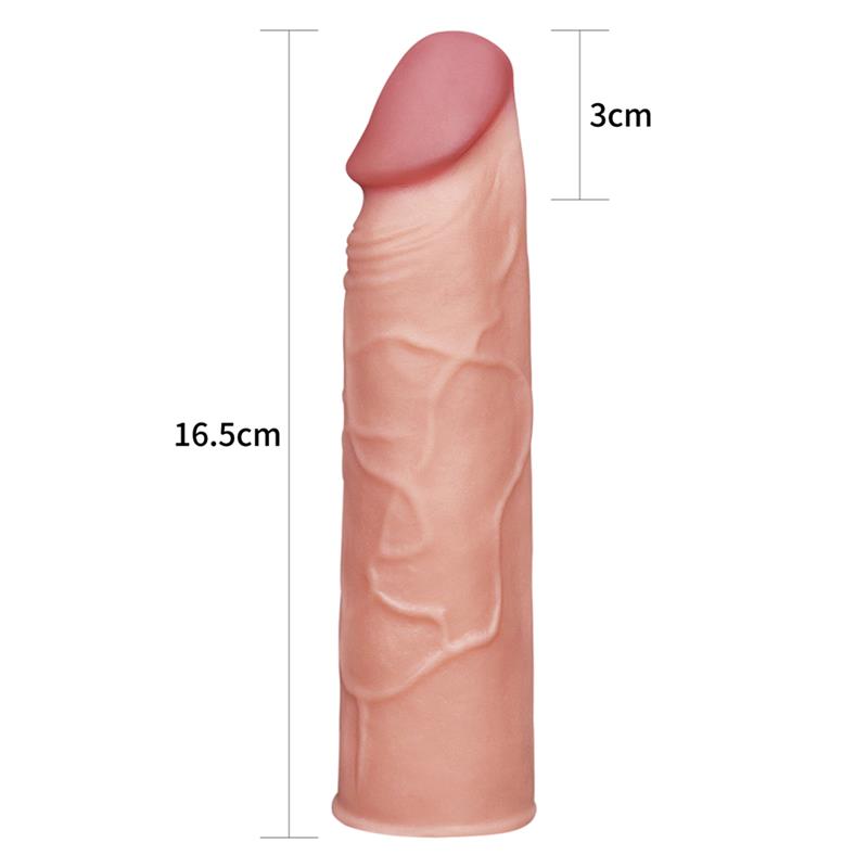 LOVETOY - PENIS SLEEVE PLEASURE X TENDER FLESH
