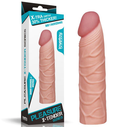 LOVETOY - PENIS SLEEVE PLEASURE X TENDER FLESH