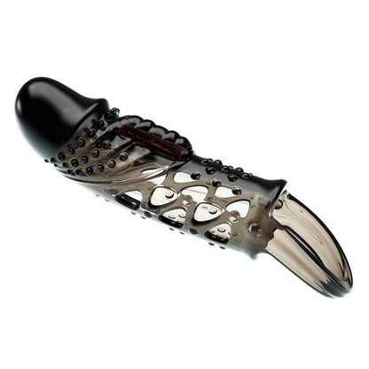 PRETTYLOVE - PENIS SLEEVE WITH VIBRATION BLACK