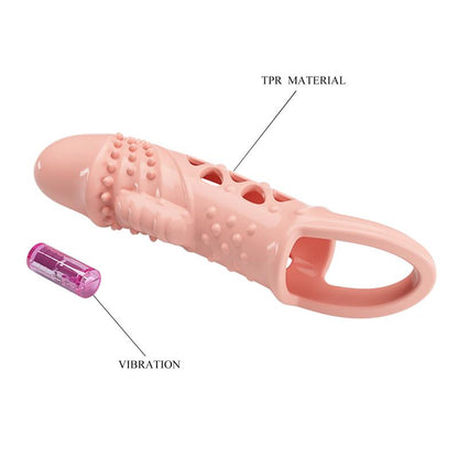 PRETTYLOVE - PENIS SLEEVE WITH VIBRATION
