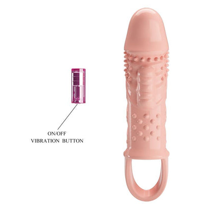 PRETTYLOVE - PENIS SLEEVE WITH VIBRATION