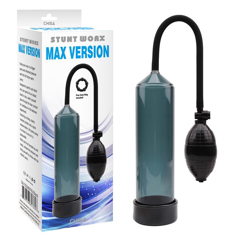 CHISA - PENIS SUCTION BOMB MAX VERSION BLACK