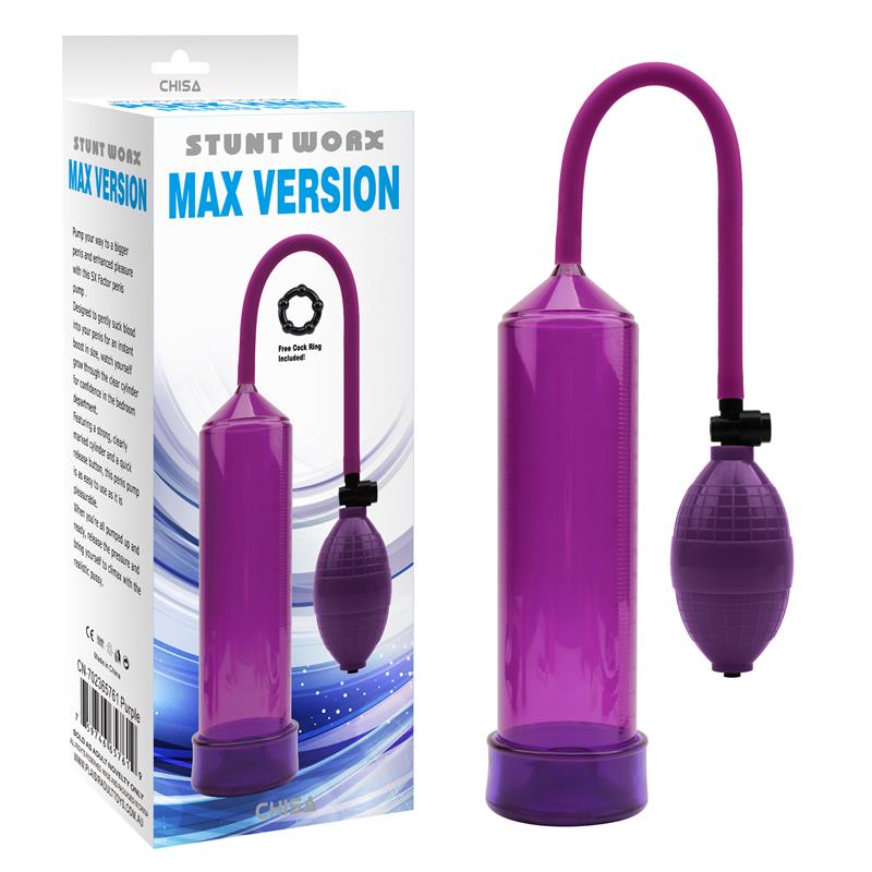 CHISA - PENIS SUCTION BOMB MAX VERSION PURPLE