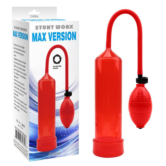 CHISA - PENIS SUCTION BOMB MAX VERSION RED