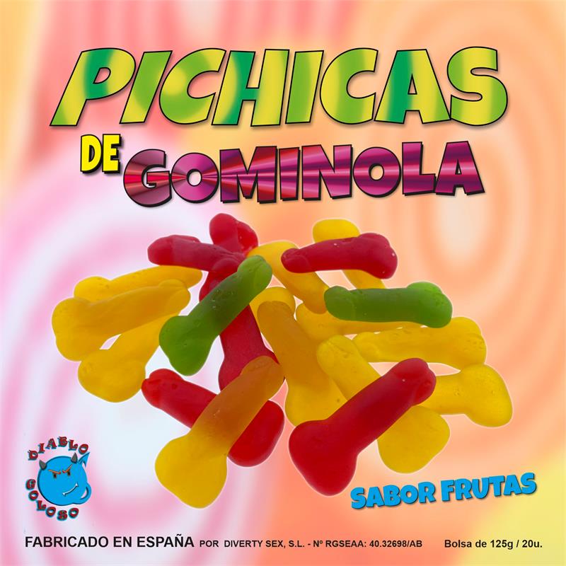 DULCISWEET - PENNIS GUMMY BOX FRUIT FLAVOR