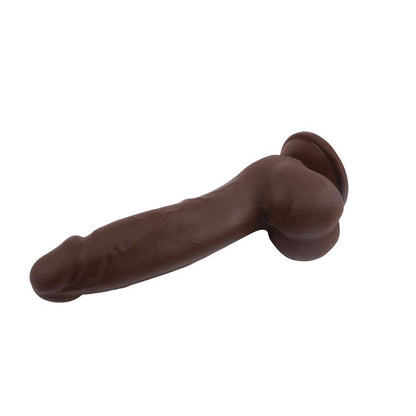CHISA - PEOTILLOMANIA DUAL-DENSITY DILDO BROWN 19.5CM