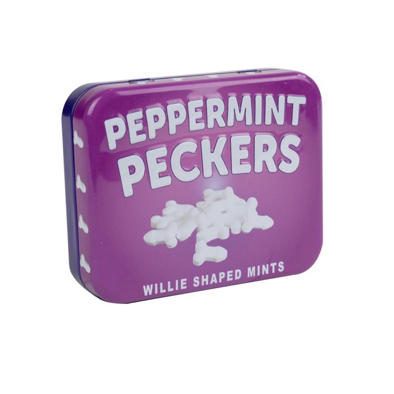 SPENCER & FLEETWOOD - PEPPERMINT PECKERS PENIS SHAPE SUGAR FREE
