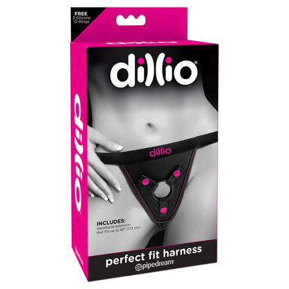 DILLIO - PERFECT FIT HARNESS BLACK