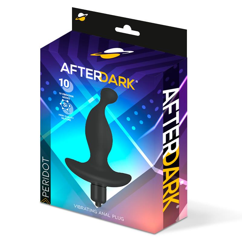 AFTERDARK - PERIDOT VIBRATING ANAL PLUG