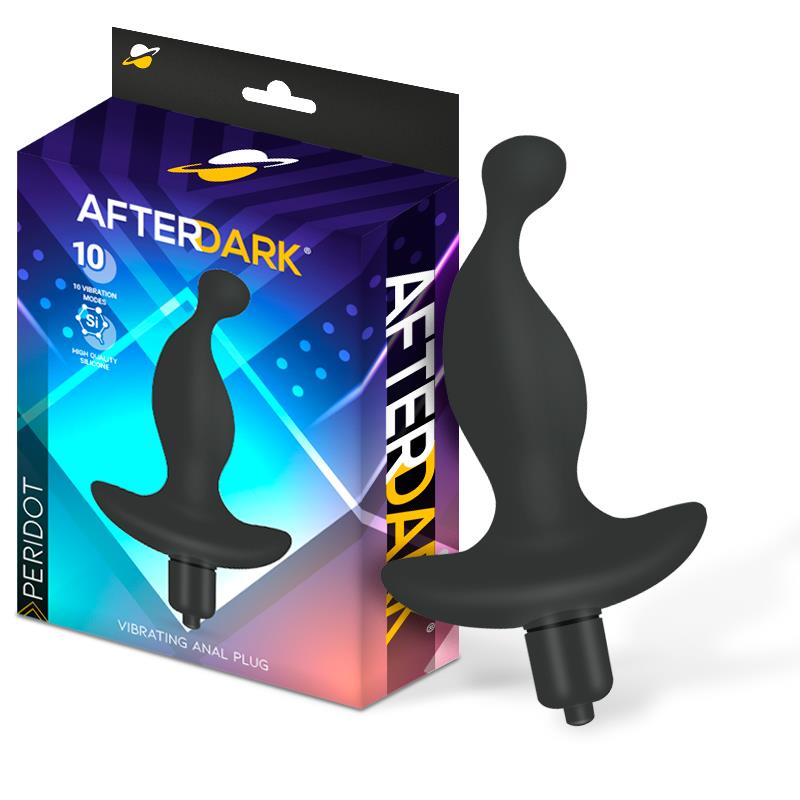 AFTERDARK - PERIDOT VIBRATING ANAL PLUG