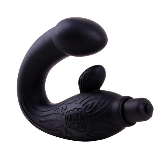 CHISA - PERINEUM MASSAGER SILICONE BLACK
