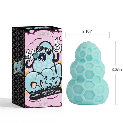 CHISA - FUNDA DE PLACER PHANTOM MASTURBATOR AZUL