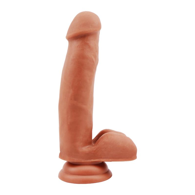 CHISA - PHILANDER DUAL DENSITY DILDO TAN 18CM