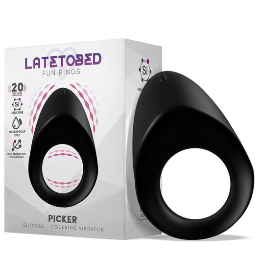 LATETOBED - PICKER SILICONE COUPLE COCKRING