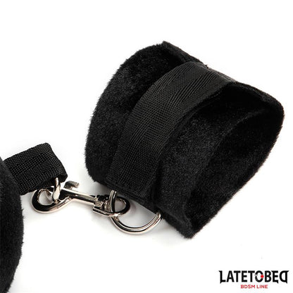 LATETOBED BDSM LINE - PILLOW RESTRAINT SET WITH CUFFS