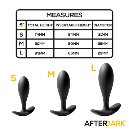 AFTERDARK - PIMPOX SET OF 3 ANAL PLUGS