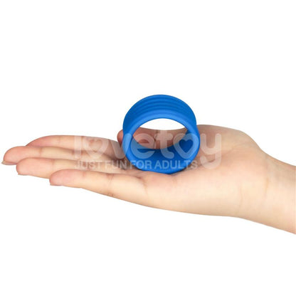 LOVETOY - PINNACLE PRO DEEP RIB GRIP PENIS RING