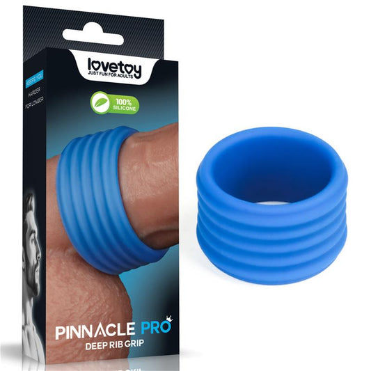 LOVETOY - PINNACLE PRO DEEP RIB GRIP PENIS RING
