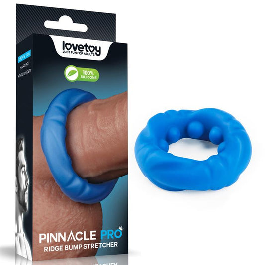 LOVETOY - PINNACLE PRO RIDGE BUMP STRETCHER PENIS RING