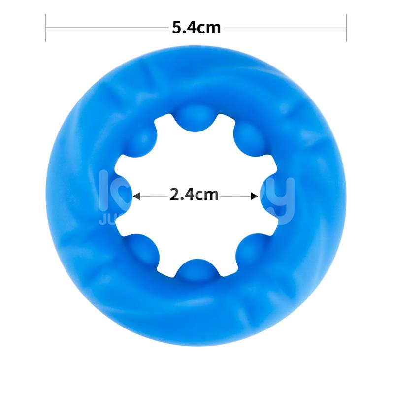 LOVETOY - PINNACLE PRO RIDGE BUMP STRETCHER PENIS RING