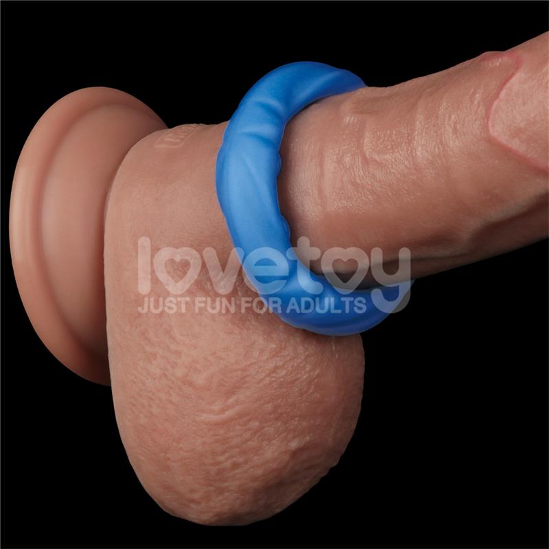 LOVETOY - PINNACLE PRO RIDGE BUMP STRETCHER PENIS RING