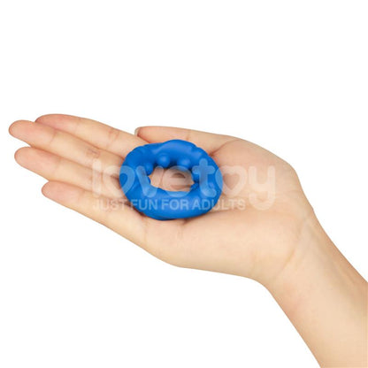 LOVETOY - PINNACLE PRO RIDGE BUMP STRETCHER PENIS RING