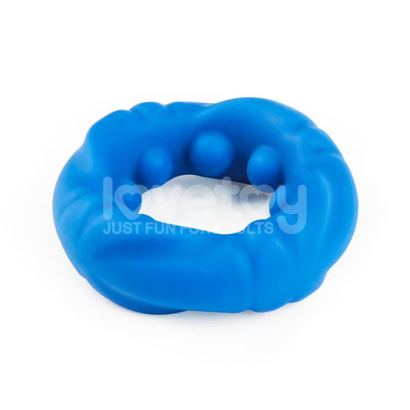 LOVETOY - PINNACLE PRO RIDGE BUMP STRETCHER PENIS RING