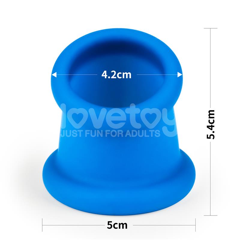 LOVETOY - PINNACLE PRO TAPERED SQUEEZE STRETCHER PENIS RING