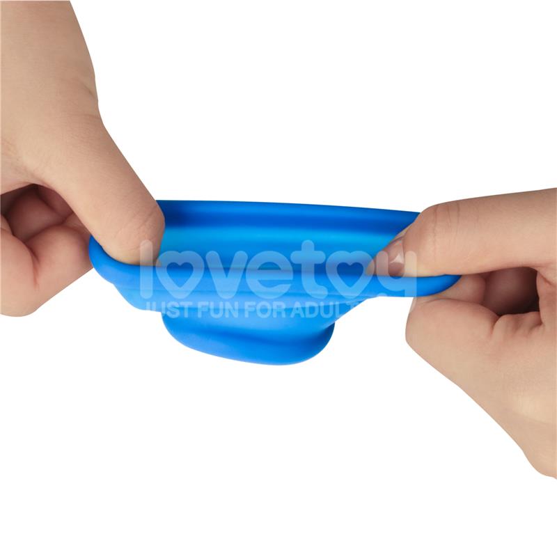LOVETOY - PINNACLE PRO TAPERED SQUEEZE STRETCHER PENIS RING