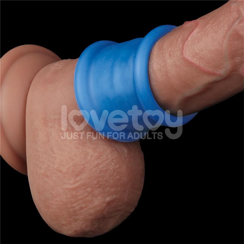 LOVETOY - PINNACLE PRO TAPERED SQUEEZE STRETCHER PENIS RING