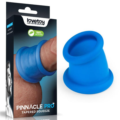 LOVETOY - PINNACLE PRO TAPERED SQUEEZE STRETCHER PENIS RING