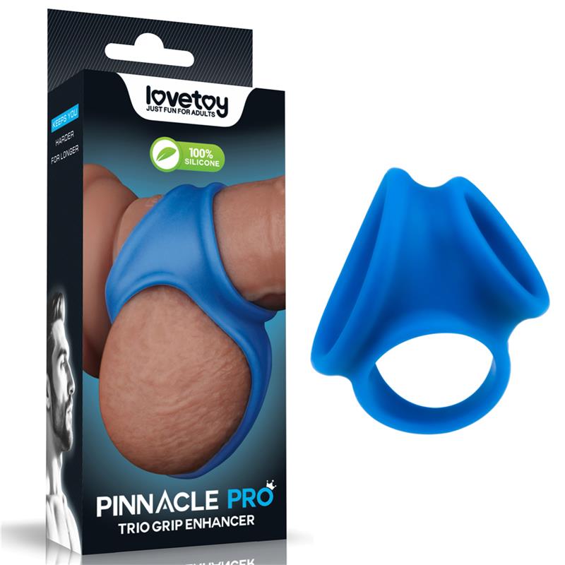 LOVETOY - PINNACLE PRO TRIO GRIP ENHANCER PENIS RING