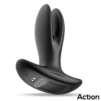 ACTION - PINSY EXPANDABLE BUTT PLUG WITH REMOTE CONTROL