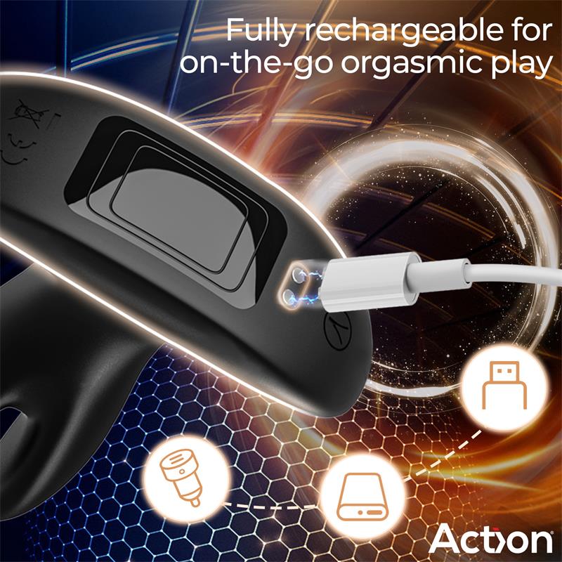 ACTION - PINSY EXPANDABLE BUTT PLUG WITH REMOTE CONTROL