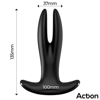 ACTION - PINSY EXPANDABLE BUTT PLUG WITH REMOTE CONTROL