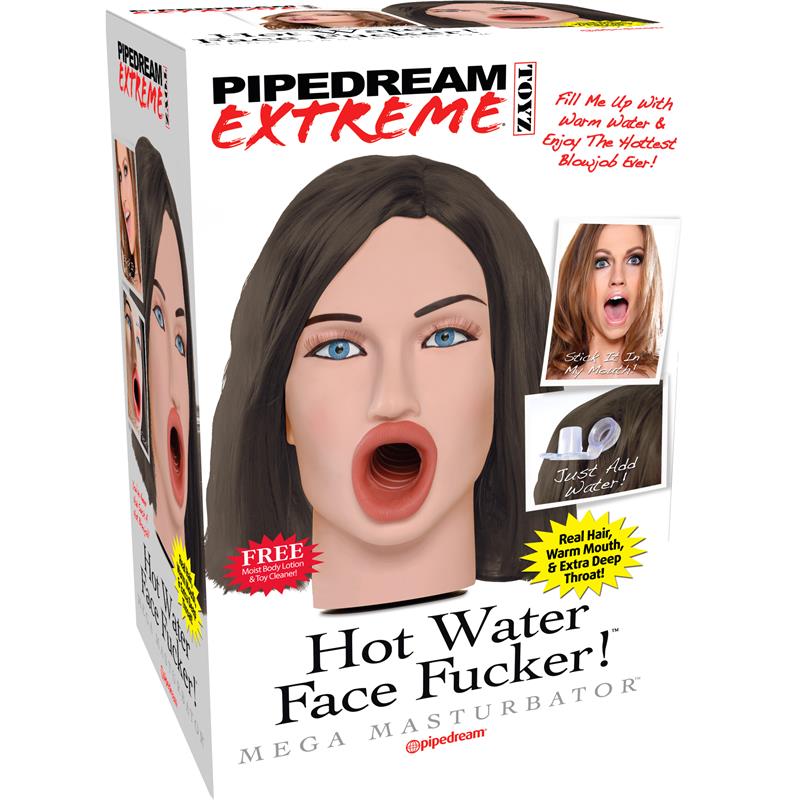 PDX TOYZ - PIPEDREAM EXTREME TOYZ  HOT WATER FACE FUCKER! BRUNETTE